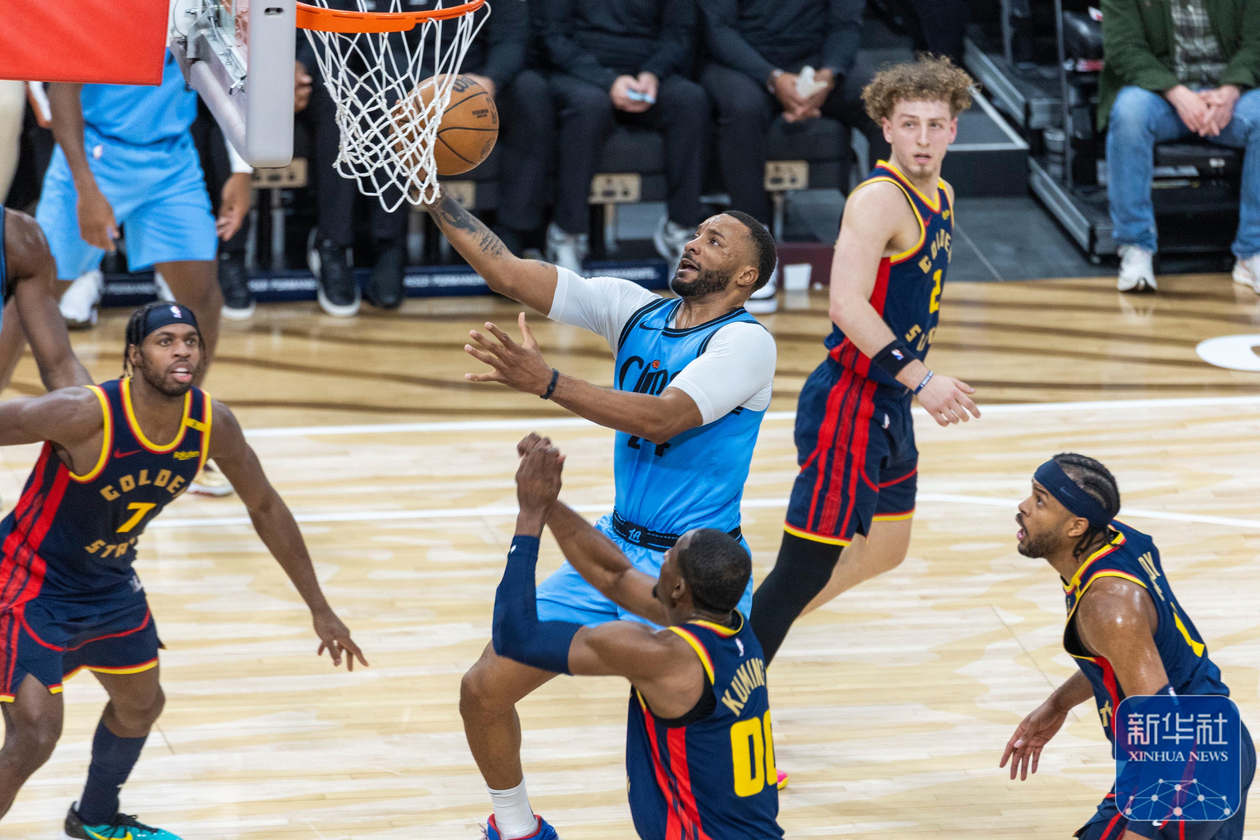 NBA季后赛开始，勇士对阵快船